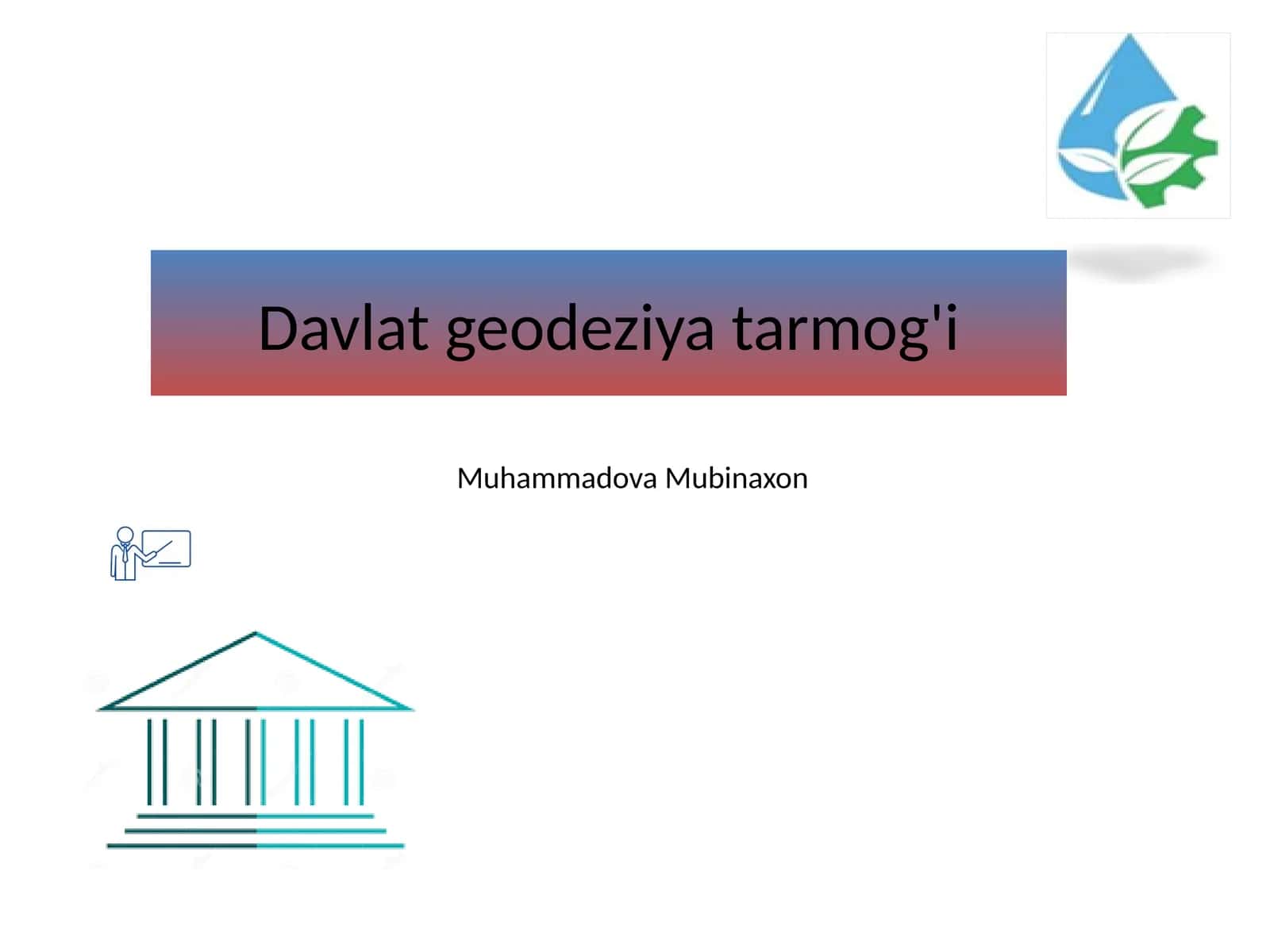 Davlat geodeziya tarmoq'i 1
