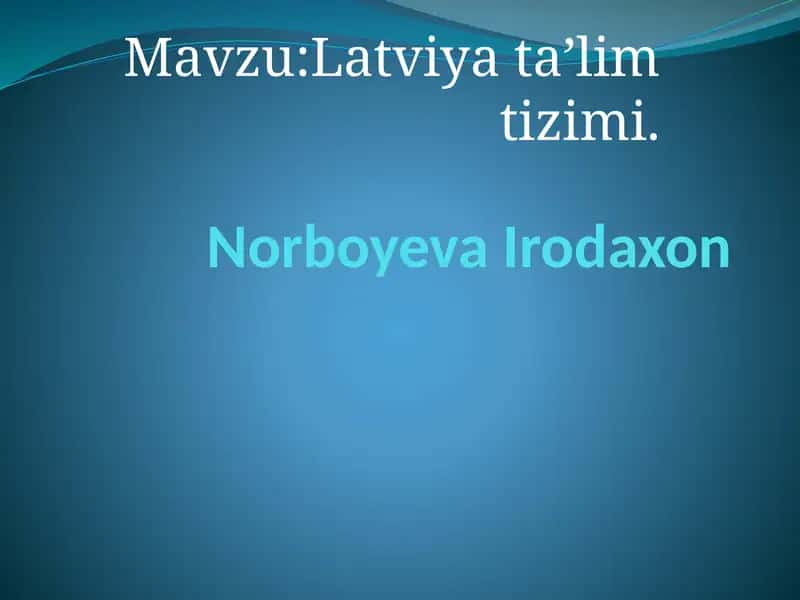 Latviyata’limtizimi 1