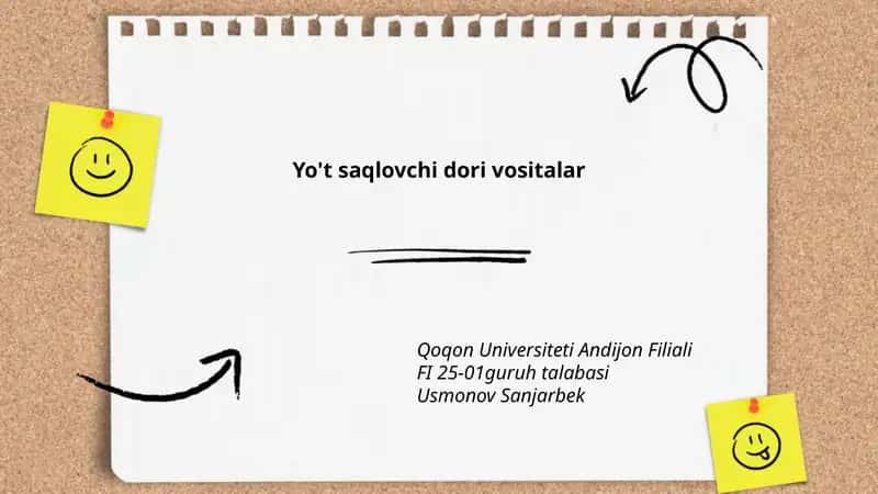 Yo't saqlovchi dori vositalar 1