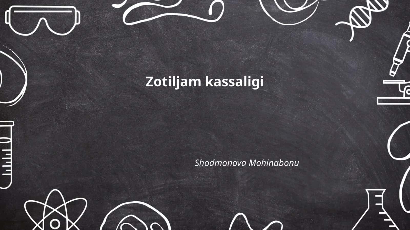 Zotiljam kassaligi 1