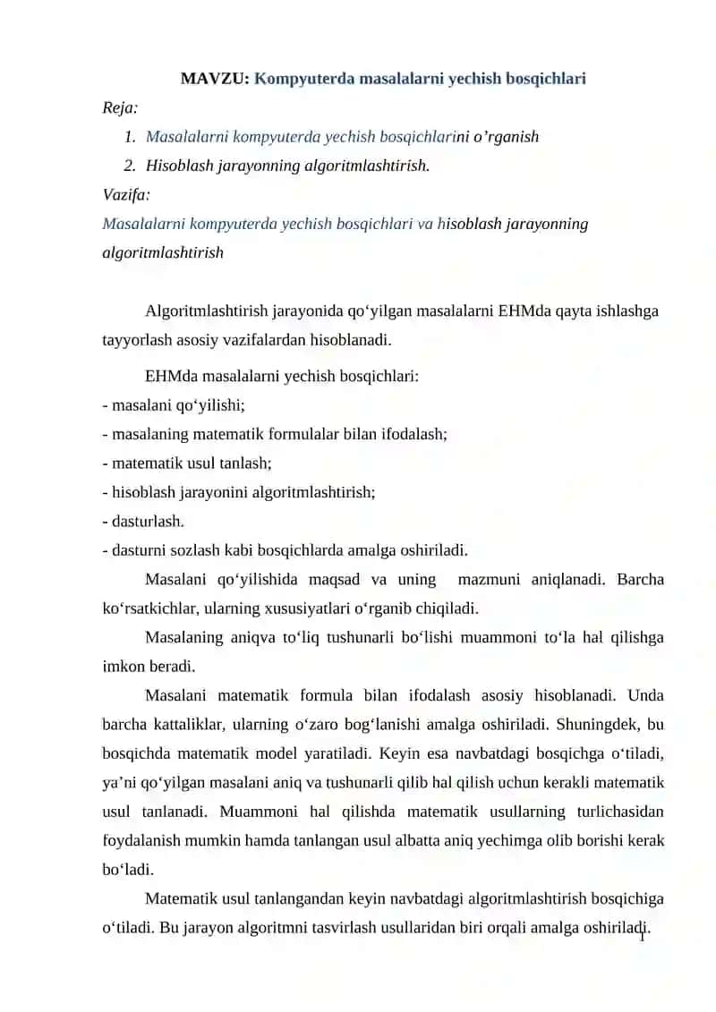 Abzatslarni formatlash