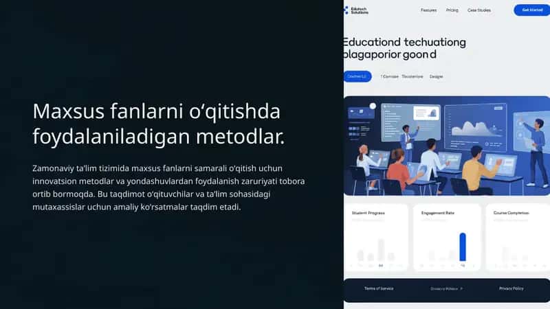 Maxsus fanlarni oʻqitishda foydalaniladigan metodlar 1
