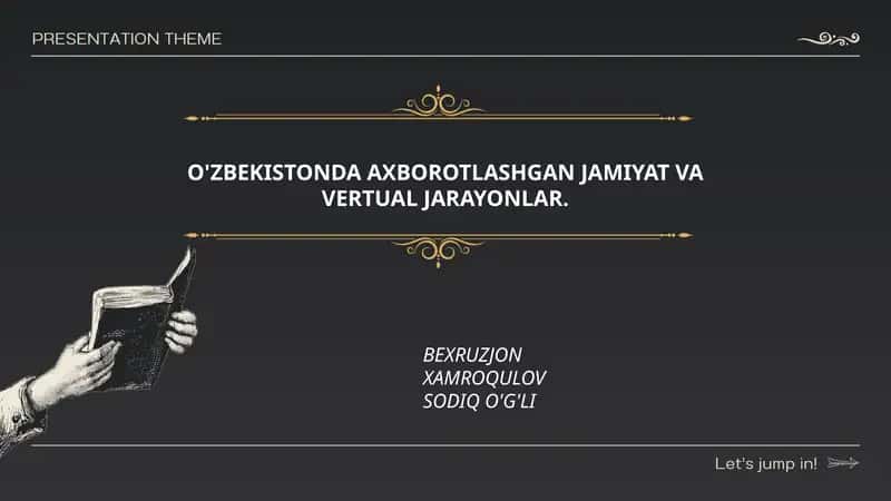 O‘zbekistonda axborot texnologiyalari rivojlanishi 1