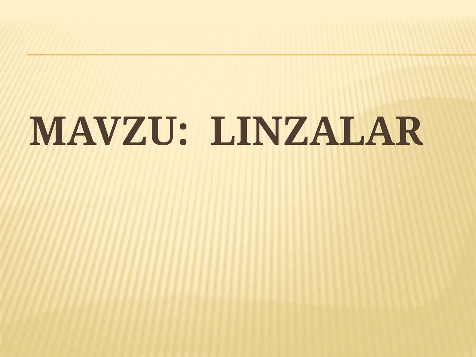 Linzalar 1