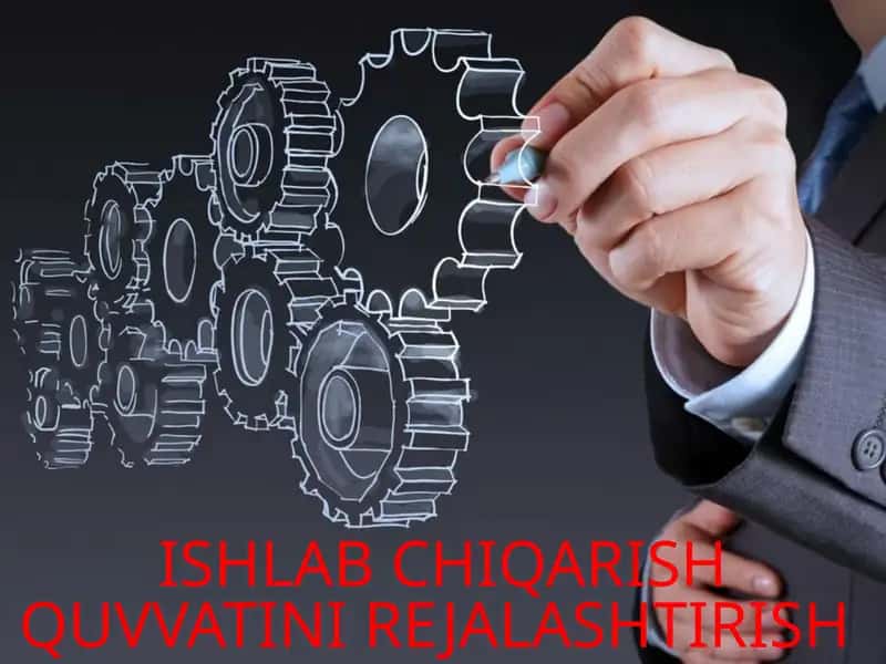 Ishlab Chiqarish Quvvatini Rejalashtirish 1