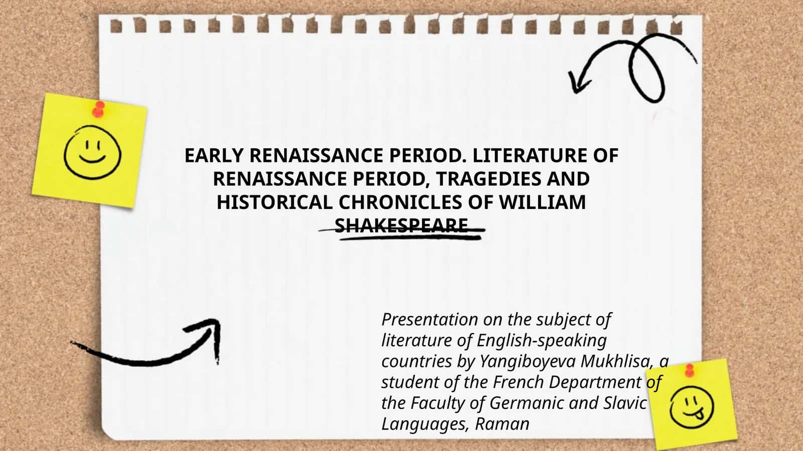EARLY RENAISSANCE PERIOD 1