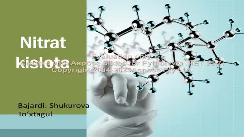 Nitrat kislota 1