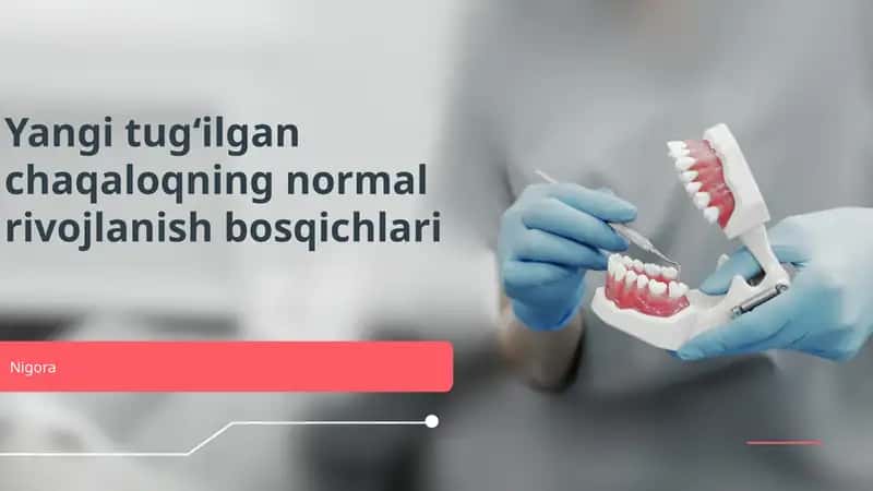 Yangi tugʻilgan chaqaloqning normal rivojlanish bosqichlari 1