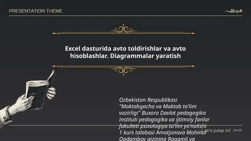 Raqamli va axborot texnologiya fanidan tayyorlagan taqdimoti 1