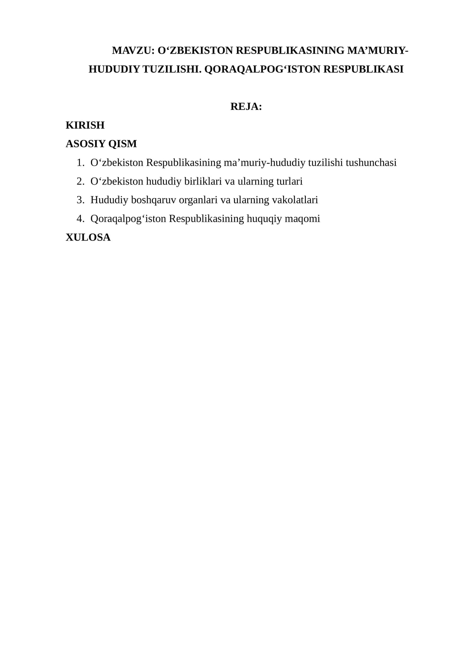 O‘ZBEKISTON_RESPUBLIKASINING_MA’MURIY_HUDUDIY_TUZILISHI_QORAQALPOG‘ISTON.docx 1