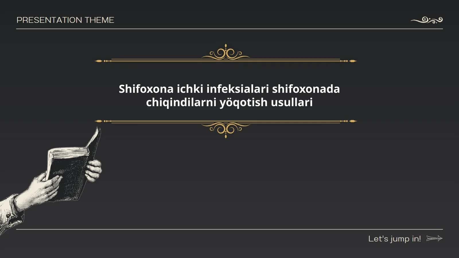 Ichki infeksiyalarning oldini olish 1