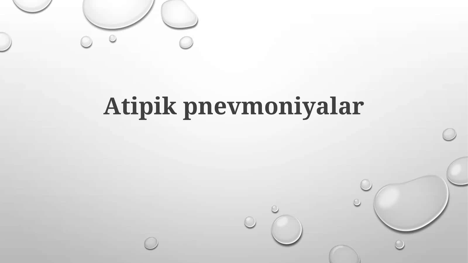 Atipikpnevmoniyalar 1
