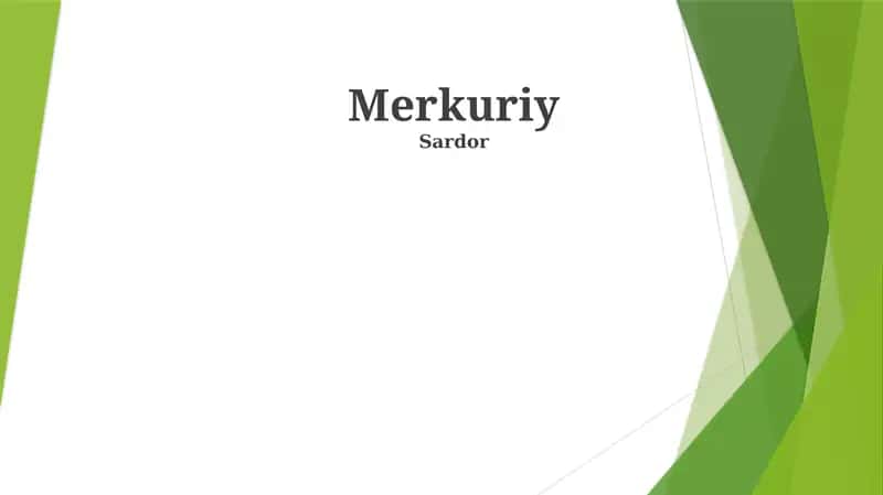Merkuriy 1