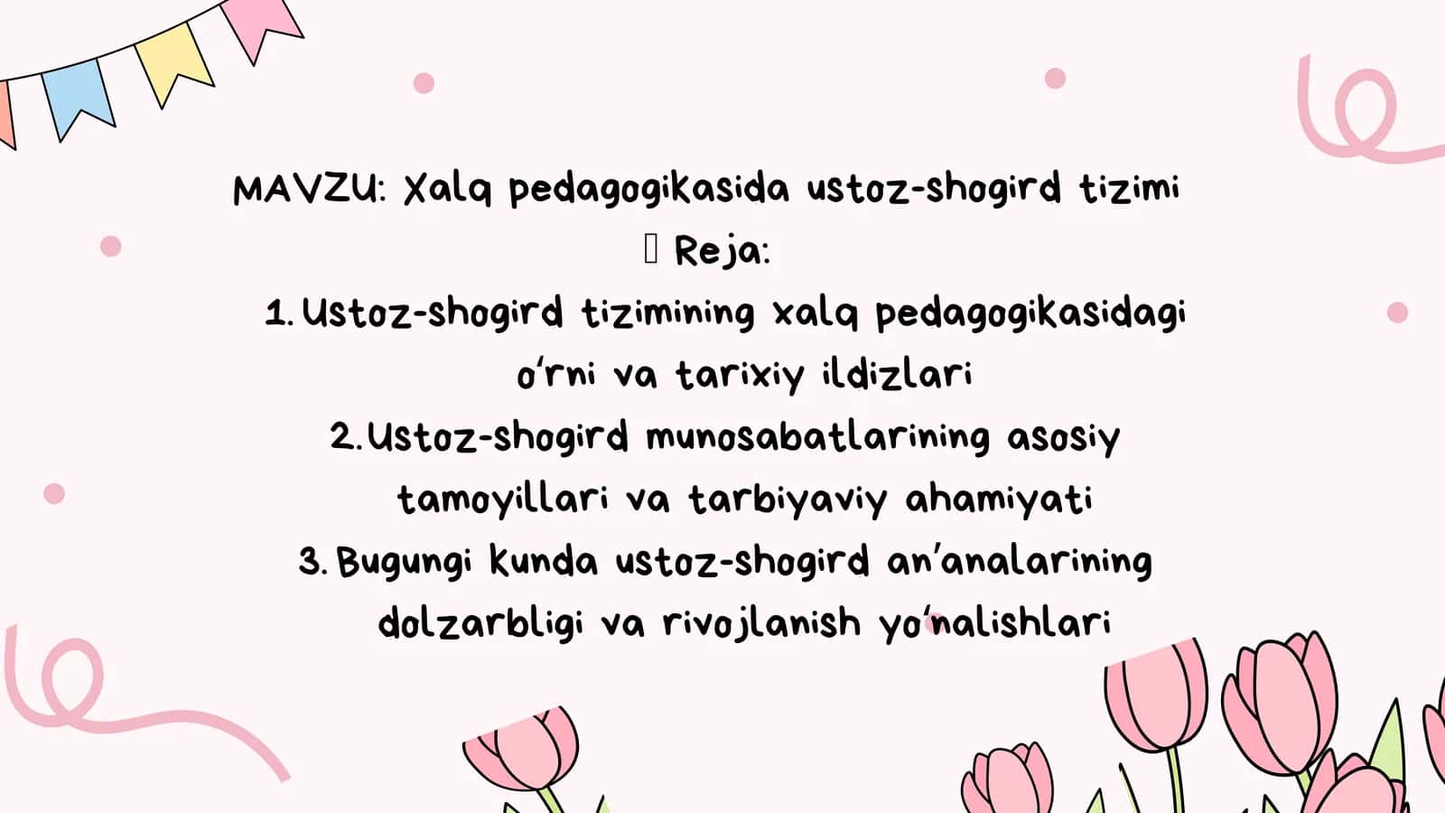 Xalq pedagogikasida ustoz-shogird tizimi 1