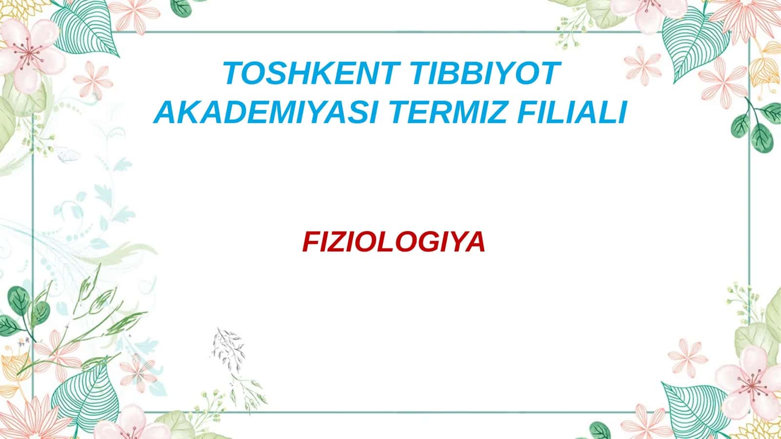 Sensor retsepsiya.Teri analizatori lokazisatsiyasini aniqlash 1
