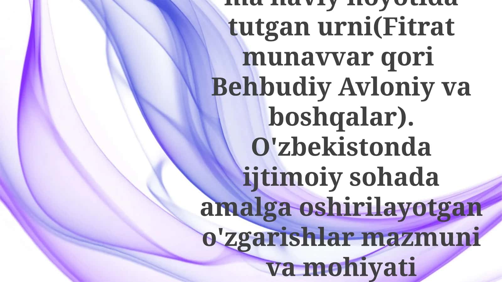 Yangi O'zbekistonni Shakillantirish: Jadid G'oyalarining Ijtimoiy va Ma'naviy Ta'siri 1