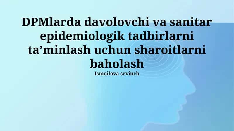Sifat nazorati va monitoring tizimini baholash 1