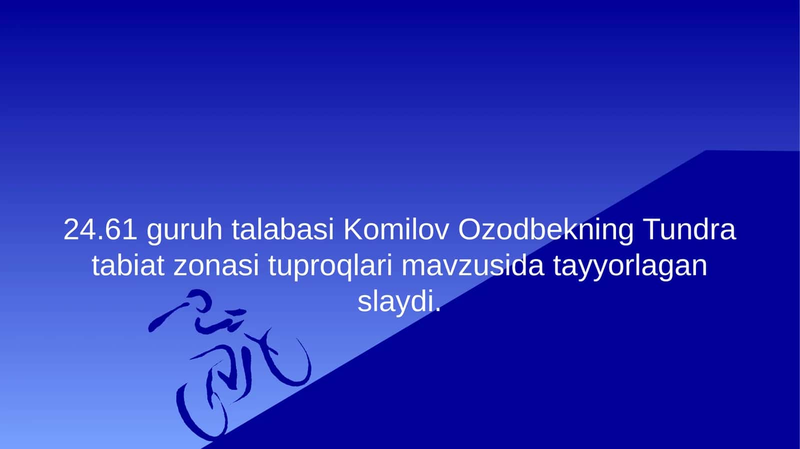 Tundra tabiat zonasi tuproqlari1 1