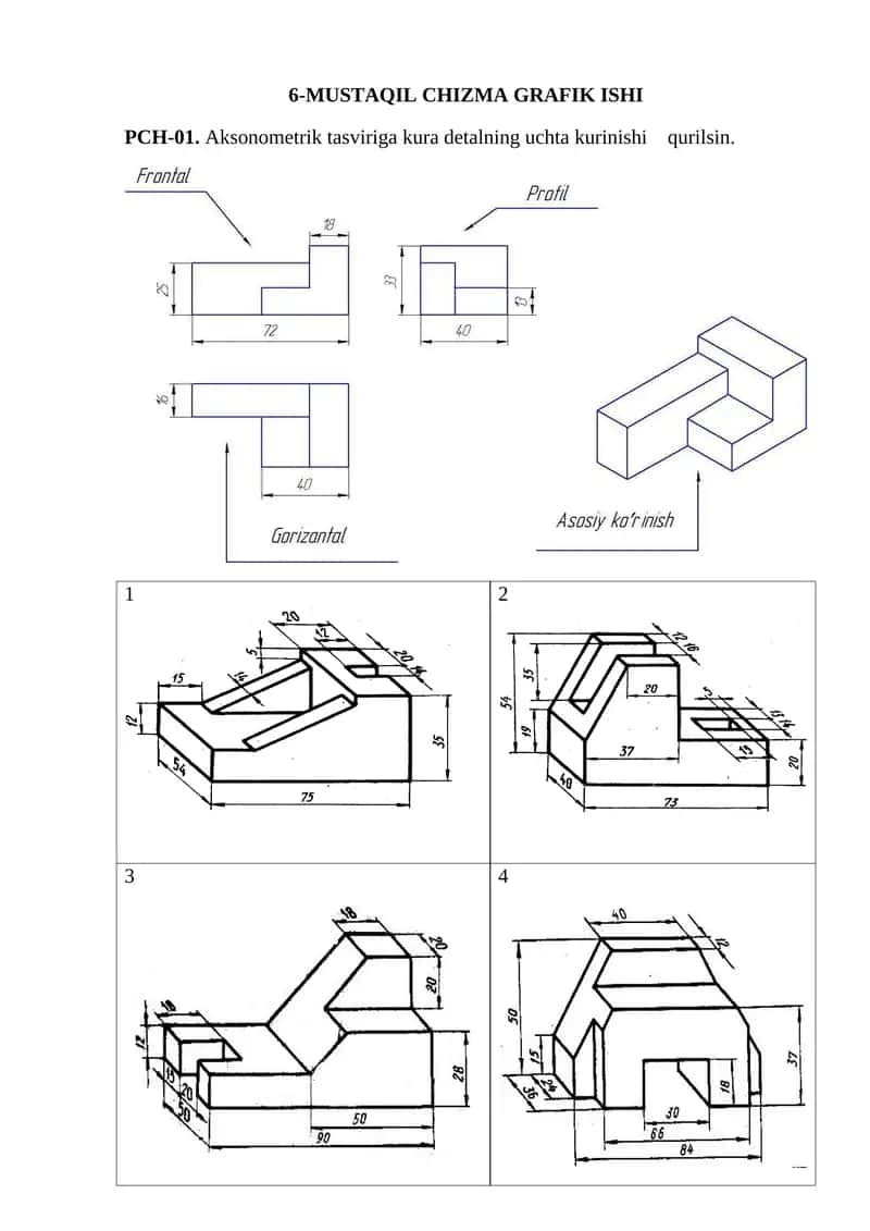 MUSTAQIL CHIZMA GRAFIK ISHI 1