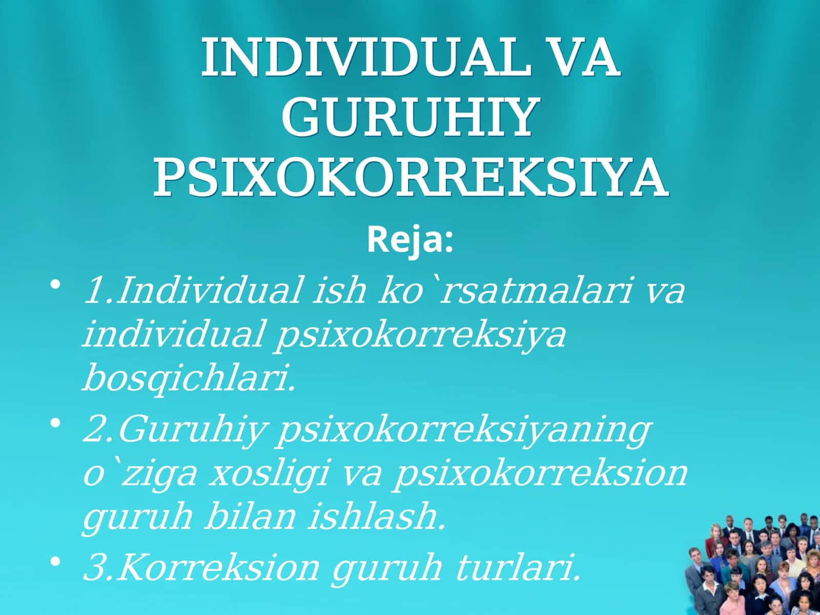 INDIVIDUAL VAGURUHIY PSIXOKORREKSIYA 1
