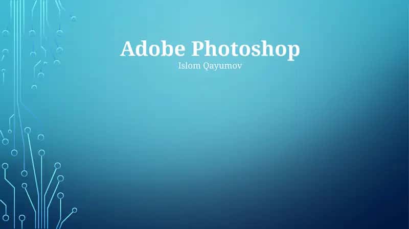 Adobe Photoshop 1