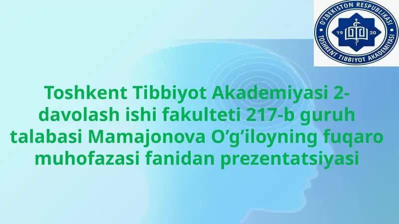 Tabbiy, texnogen, ekologik va ijtimoiy tusdagi favqulodda vaziyatlarda hayot faoliyati xavfsizligi 1
