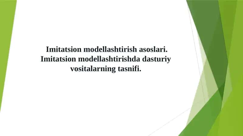 Simulink paketi 1