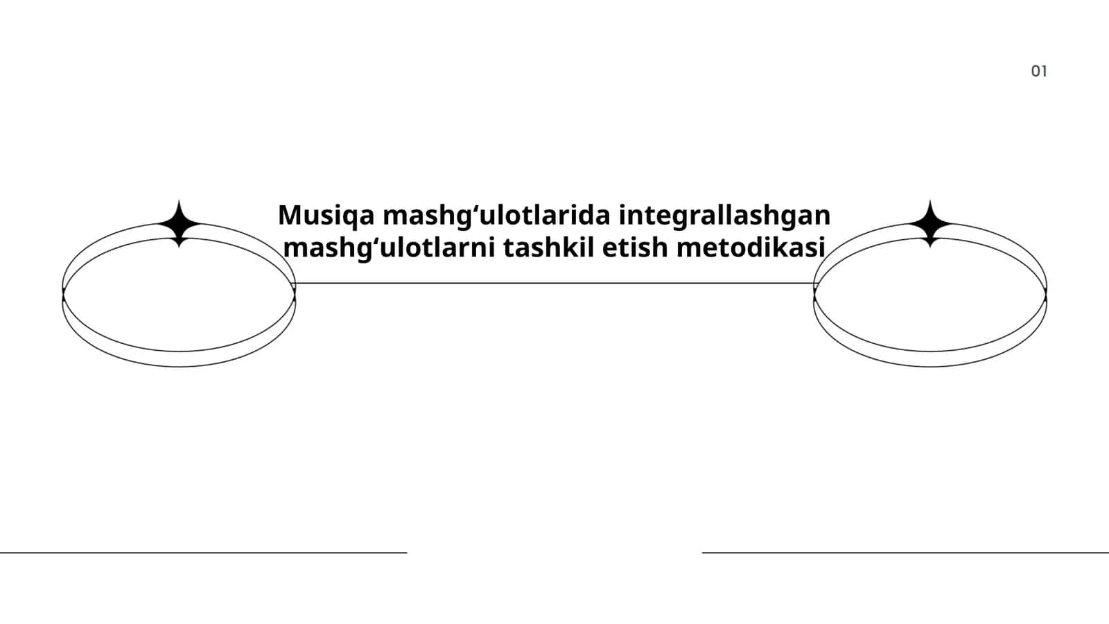 Musiqa mashgʻulotlarida integrallashgan mashgʻulotlarni tashkil etish metodikasi 1