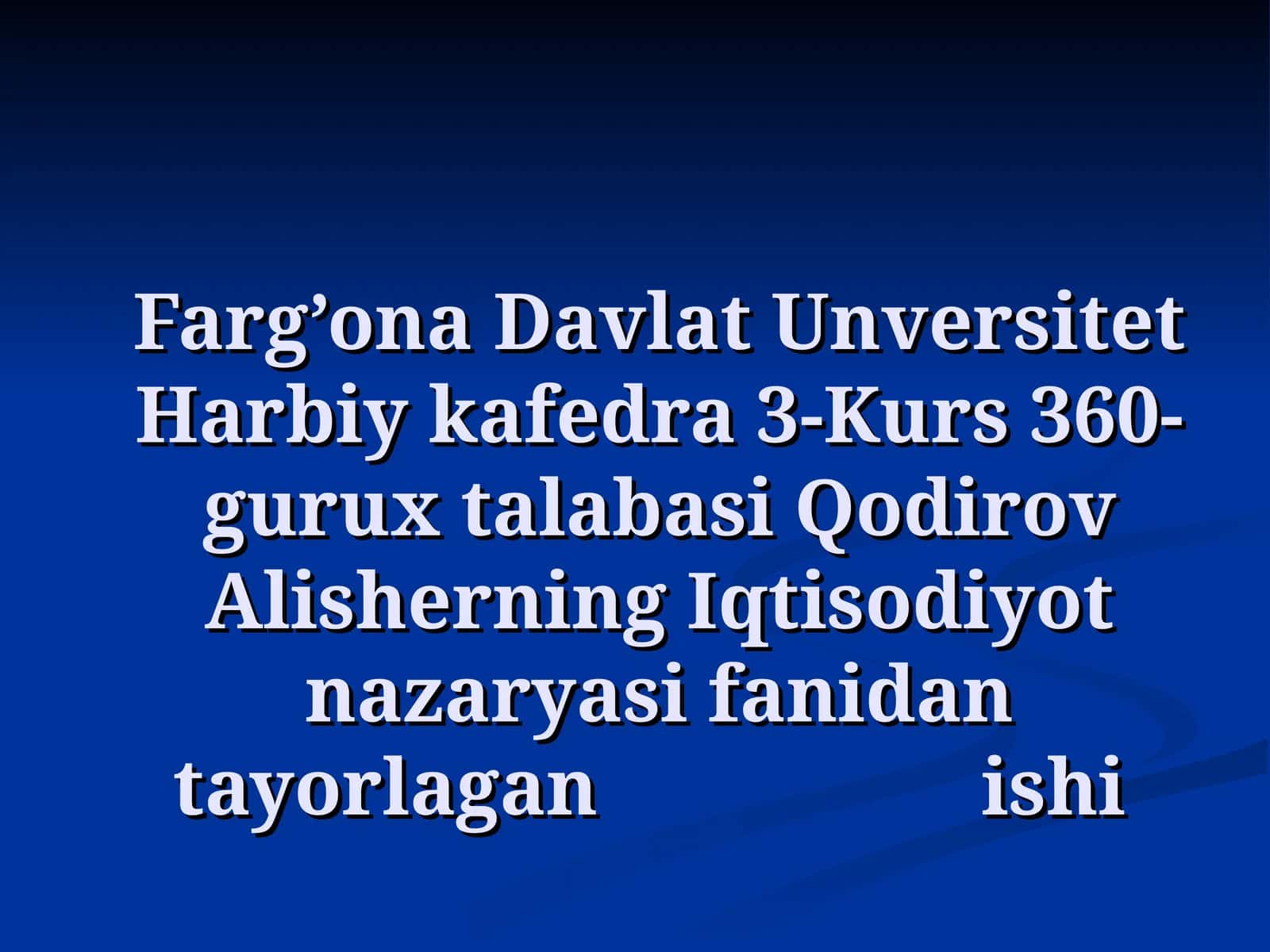 Bank tizimi va turlari 1