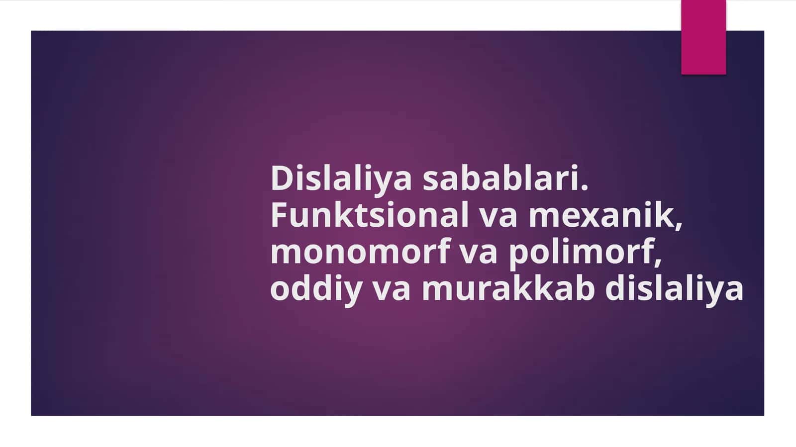 dislaliya sabablari 1