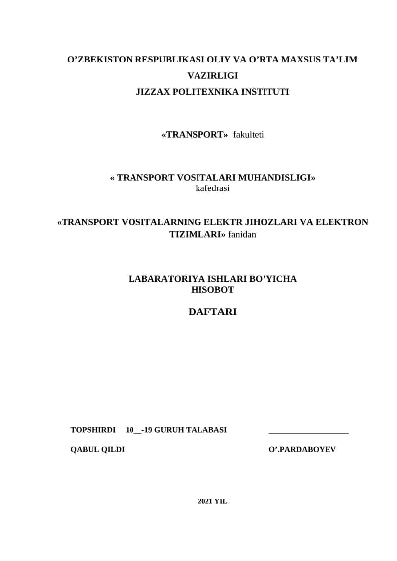 AVTOMOBIL GENERATORI 1