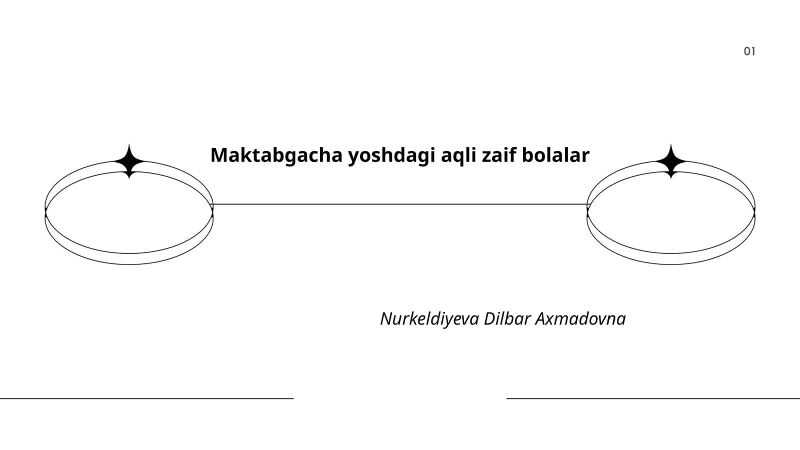 Maktabgacha yoshdagi aqli zaif bolalar 1