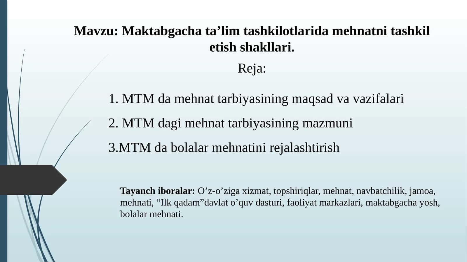Maktabgachata’limtashkilotlaridamehnatnitashkiletishshakllari 1