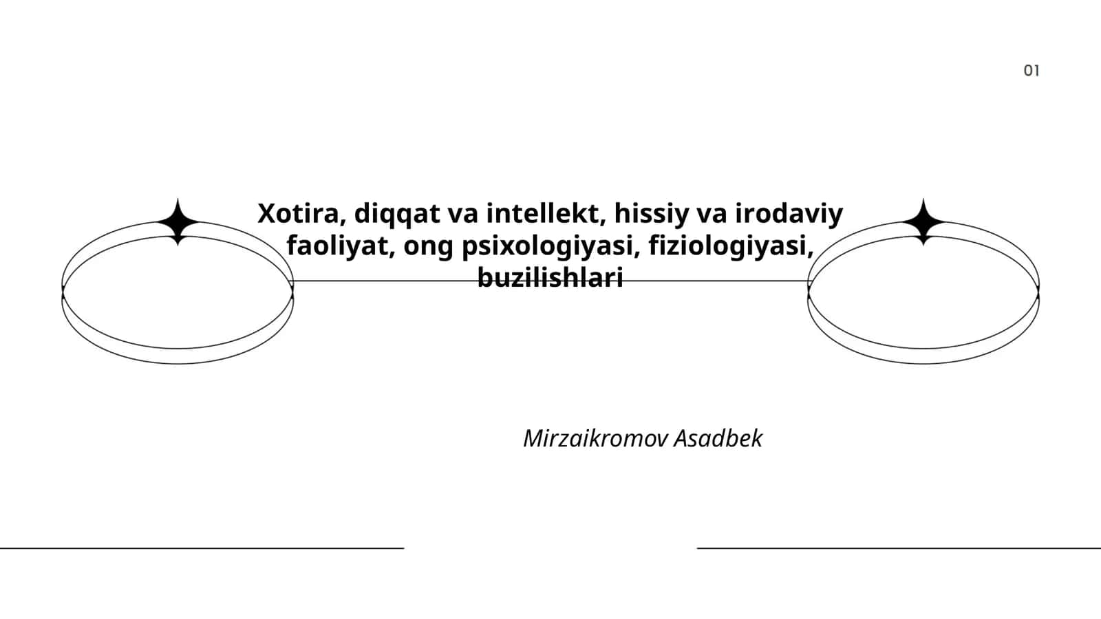 Xotira mexanizmlari 1