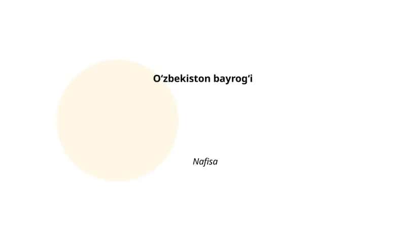 Oʻzbekiston bayrogʻi 1