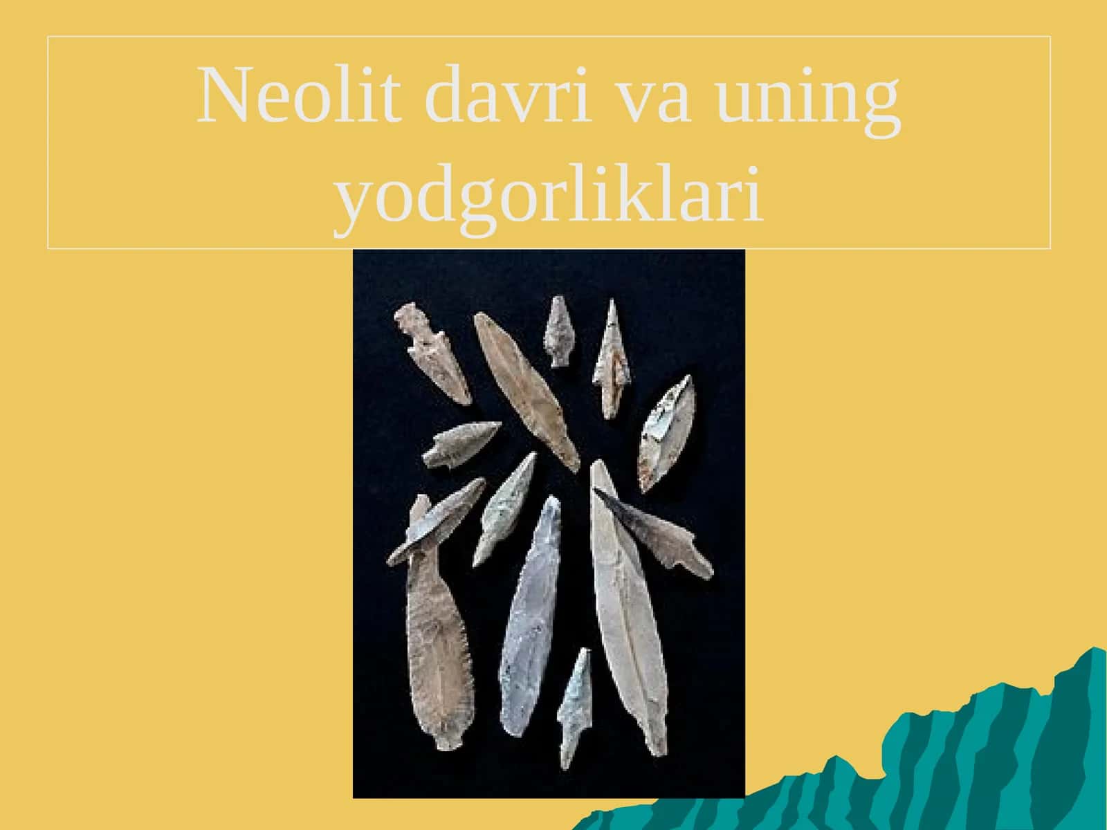 Neolit davri 1