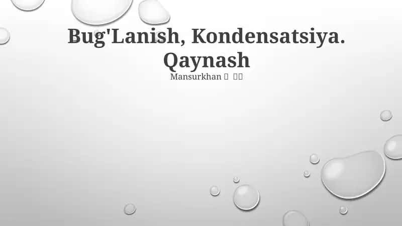 Bug'Lanish 1
