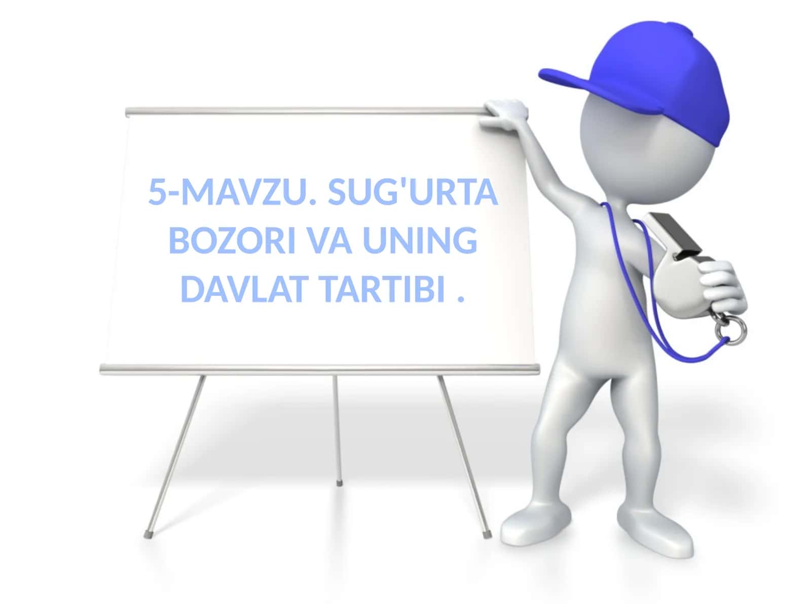 MAVZU. SUG'URTA BOZORI VA UNING DAVLAT TARTIBI 1