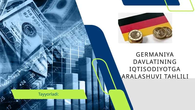 GERMANIYA DAVLATINING IQTISODIYOTGA ARALASHUVI TAHLILI 1