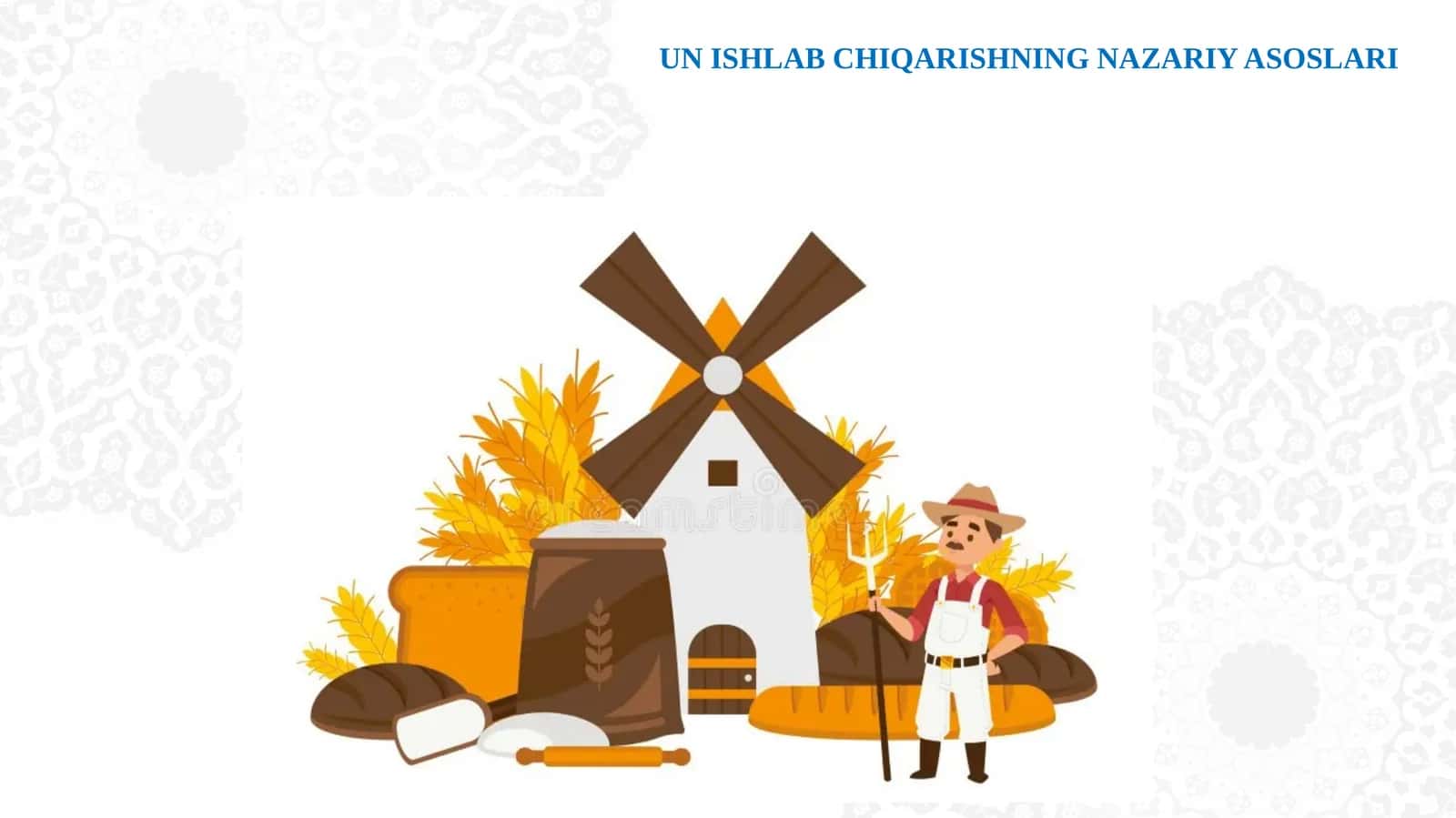 UN ISHLAB CHIQARISHNING NAZARIY ASOSLARI 1
