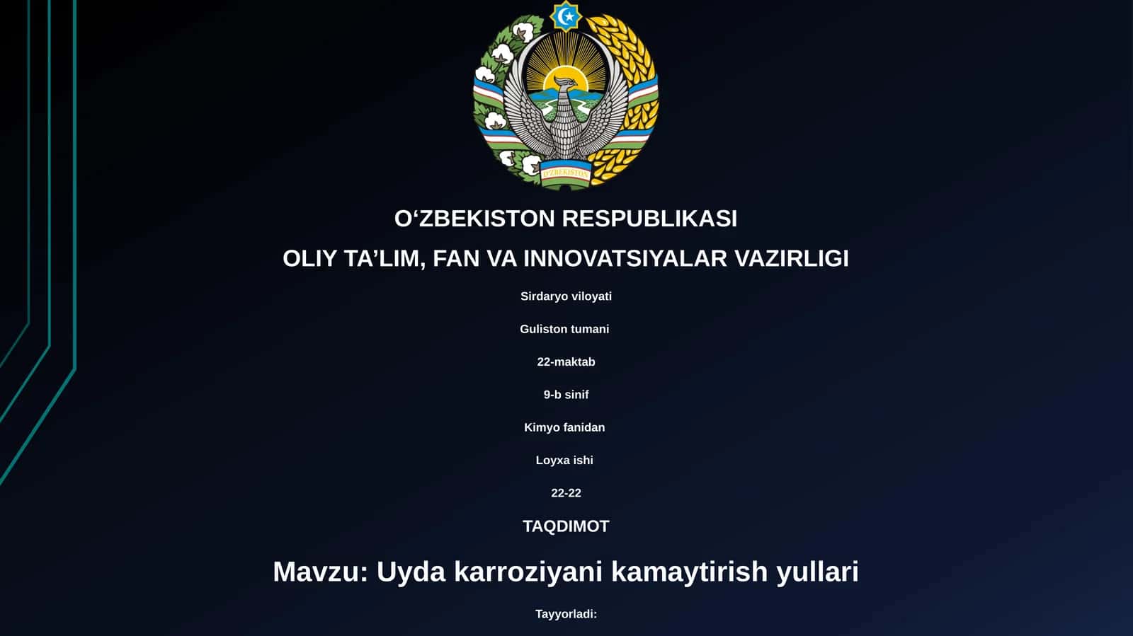Uyda karroziyani kamaytirish yullari 1