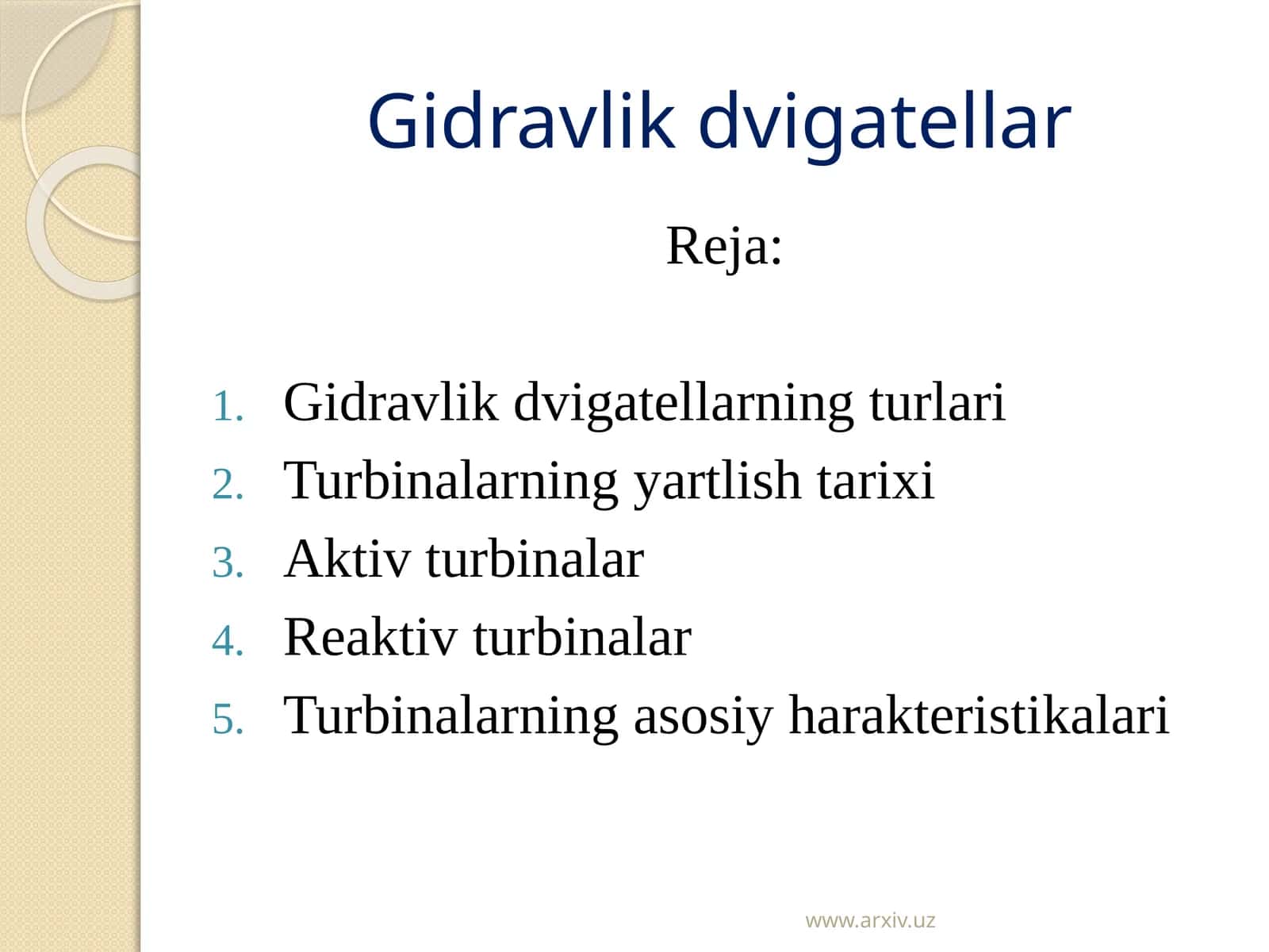 Gidravlik dvigatellar 1