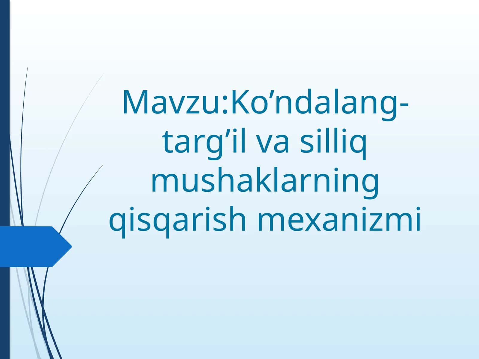 Ko’ndalang-targ’ilmushaklarningmorfologikxususiyatlari 1