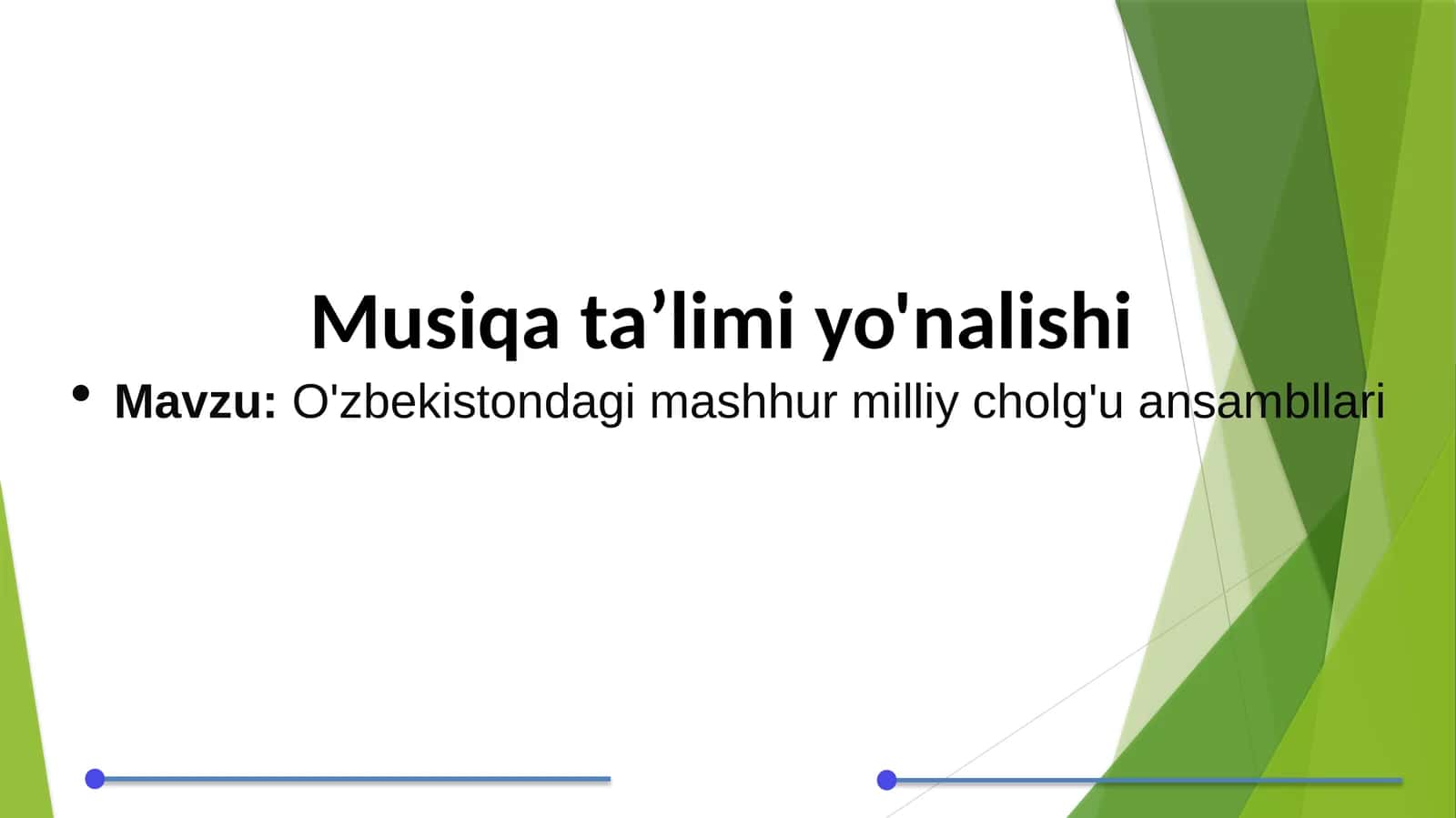 O'zbekistondagi mashhur milliy cholg'u ansambllari 1