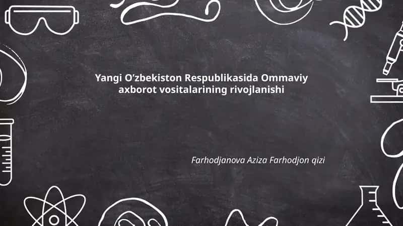 Ommaviy axborot vositalarining rivojlanishi 1