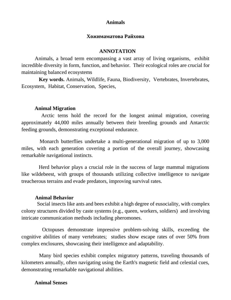 Animals 1