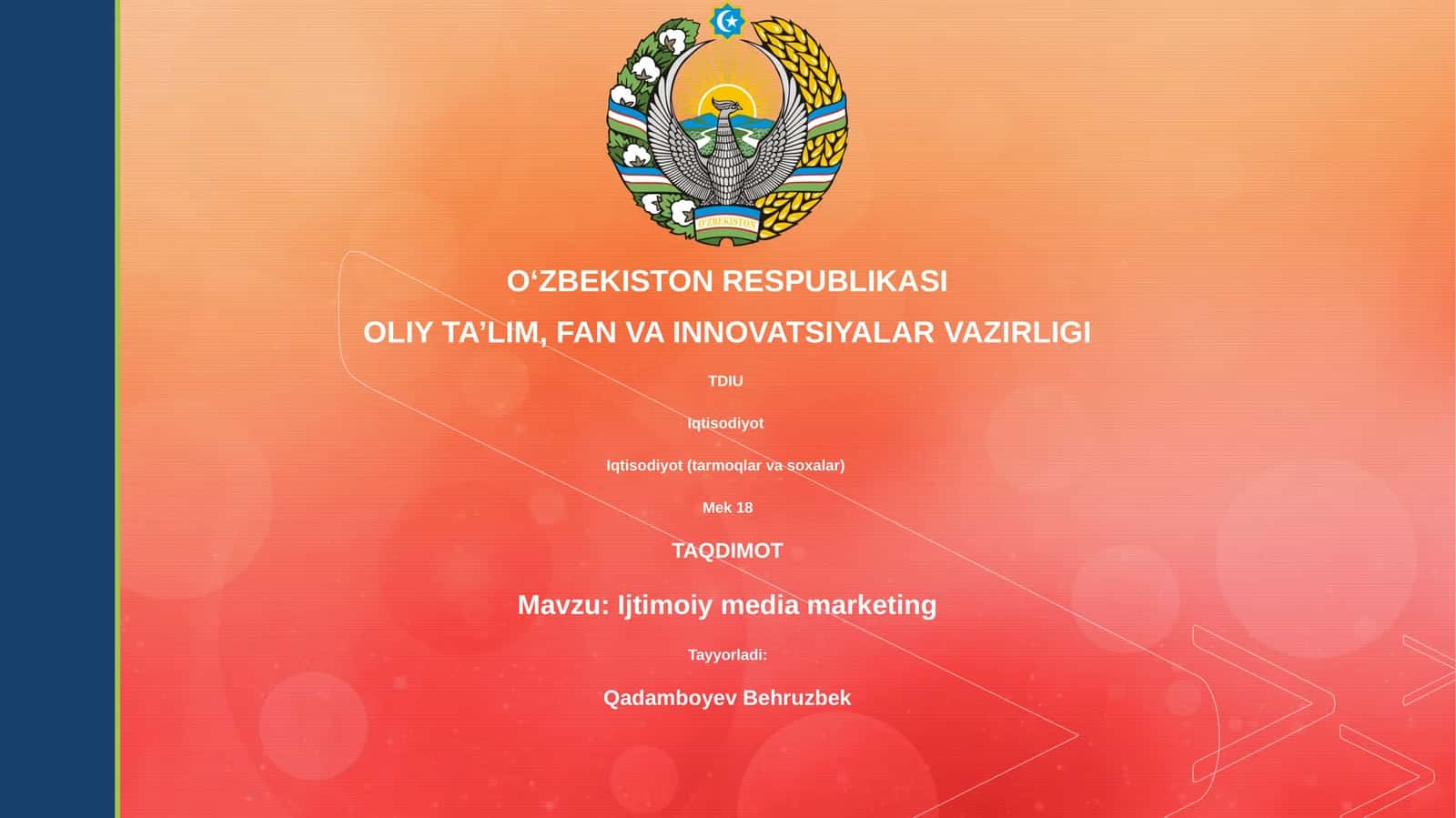 Ijtimoiy media marketing 1