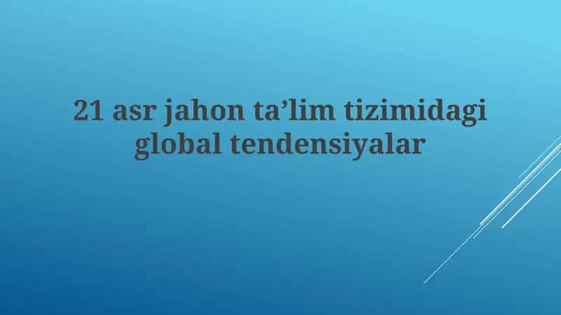 Barqaror rivojlanish maqsadlari 1