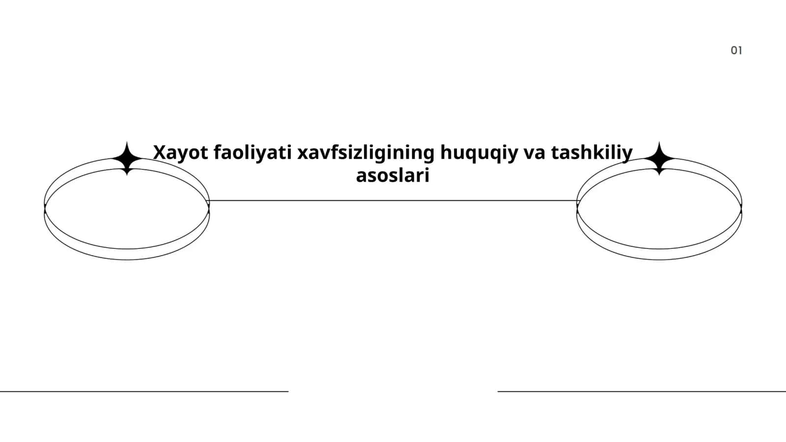 Xayot faoliyati xavfsizligining huquqiy va tashkiliy asoslari 1