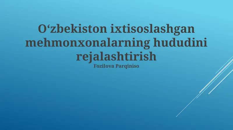 Rejalashtirish tamoyillari 1
